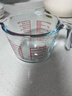 展艺高硼硅玻璃量杯500ml加厚刻度耐高温微波炉烤箱烘焙打蛋热奶过滤 实拍图