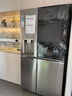 LG635L对开双门电冰箱 智能全自动制冰一体机冰吧 透视窗门中门 风冷无霜节能变频 大容量家用变频  【御冰系列】冰吧透视窗制冰机银S651MB78B 实拍图
