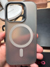 邦克仕（Benks）适用苹果15 Pro手机保护壳iPhone15pro防摔磁吸壳 Magsafe磁吸壳轻砂男女保护套不易沾指纹 灰 实拍图