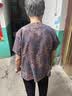 俞兆林（YUZHAOLIN）妈妈夏装短袖上衣洋气大码中年妇女衬衫T恤中老年人雪纺两件套装 FHD8916078 绿色【上衣】 2XL 建议105-120斤穿 实拍图