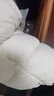 雪中飞羽绒内胆女轻薄羽绒服女短款新款冬季内搭修身时尚羽绒服外 米白 L (165) 实拍图