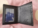 美洲野牛男士钱包竖款男短款真皮卡包皮夹韩版植鞣生日礼物送男友 实拍图