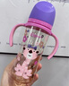 贝亲（Pigeon）双把手PPSU奶瓶 第3代 330ml-淑女豹  L号 6个月以上 AA222 实拍图