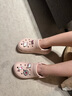 crocs檀健次推荐款经典泡芙洞洞鞋|207521 石英粉-6UR 36/37(220mm) 实拍图