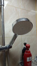 大面板增压淋浴花洒喷头家用浴室热水器洗澡淋雨浴霸沐浴莲蓬头 【亮银】大面板5档花洒 实拍图
