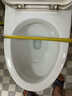 松鲸马桶盖通用加厚坐便器盖子家用抗断老式抽水马桶座圈配件轻音盖板 V型【加厚带提手】 实拍图