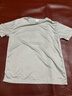 夏季冰丝短袖T恤男透气速干衣冰感大码运动沙滩速干上衣网眼TSJ 浅灰色 3XL 实拍图