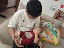 优奇婴儿衣服男宝宝夏季薄款无袖连体衣满月服喜庆男童周岁拍照礼服 实拍图