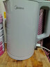 美的（Midea） 【国家补贴】电水壶热水壶加大容量 家用烧水壶304/316L不锈钢母婴级 烧水壶双层防烫内胆 1.5L 【行业Top】304不锈钢内胆 实拍图