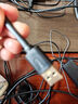 毕亚兹 高速USB3.0数据线传输公对公 2米 双头移动硬盘盒高速传输数据连接线 笔记本散热器车载MP3线  实拍图
