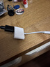毕亚兹 苹果Lightning转HDMI转换器高清视频转接头iPhone手机iPad投屏显示器电视投影仪同屏连接线 实拍图