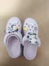 天美意浪花洞洞鞋轻便耐磨一脚蹬女鞋子外穿凉拖鞋 紫色 36 实拍图