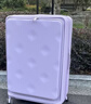 不莱玫行李箱女拉杆箱登机旅行箱男密码大容量侧开三代28英寸 紫色 实拍图