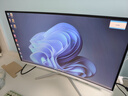 KKTV 27英寸显示器  高清曲面 电竞大屏游戏 电脑液晶显示屏 三微边设计轻薄 白色机身 K27QB 实拍图