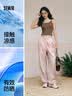 森马（Semir）防晒休闲裤女25夏季一裤两穿阔腿裤凉感裤子109325127003 实拍图