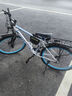 美昱 自行车山地车男女成人学生变速越野赛车通勤车公路单车 彩圈-豪华版白蓝辐条轮 26寸24速 实拍图