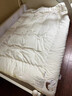 手工蚕丝被100桑蚕丝被子母被二合一拉链款双人春秋被芯四季通用 白色 100桑蚕丝 200x230cm4斤 实拍图