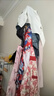 稳纳 衣帽架 衣架落地 实木挂衣架 阳台卧室衣服架  原木色三角款3176 实拍图