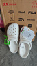 crocs卡骆驰贝雅卡骆班|205089 深蓝/辣椒红-4CC 41/42(260mm)  实拍图