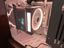 九州风神（DEEPCOOL）FL12ARGB机箱散热风扇白色单包(渐变环绕ARGB灯效/PWM/5V3针转8PIN连接线/FDB轴承/PBT材质) 实拍图
