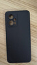 毕亚兹适用红米note11tpro/12tpro手机壳 Note11TPro+/12TPro+保护套 全包防摔液态硅胶磨砂软壳 JK190黑 实拍图