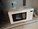 海尔（Haier）家用微波炉 20L小型快捷微波炉 360°加热 易清洁内胆  智能菜单 一键解冻 触控面板HW-E20Y2W 实拍图