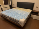 JEAEK中古风真皮床简约主卧软包小户型齐边双人床1.8米实木大床 可免费选【进口3D静音实木铺板】 1500mm*2000mm 实拍图