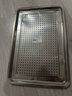今万福  不锈钢蒸盘蒸饭盘蒸饭柜商用托盘 430有孔60*40*2cm0.7厚 实拍图