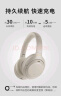 索尼（SONY） WH-1000XM4无线蓝牙耳机智能降噪头戴式高解析度重低音耳麦 电脑游戏办公网课学习出街图书馆宿舍 黑色 实拍图