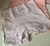 猫人（MiiOW）四角裤女内裤纯棉高腰平角裤隐形安全裤内裤二合一女士打底裤 紫+肤【内裤安全裤收腹裤】 2条 XL 【建议重120-140斤】 实拍图