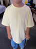 迷你巴拉男女童T恤宝宝儿童短袖速干吸湿亲肤舒适5A抗菌【99元任选3件】 黄色 【亲子款】 175 实拍图