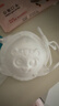 袋鼠医生儿童口罩3d立体0-6个月婴幼儿宝宝口罩6-12月白色10支防花粉柳絮 实拍图