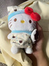 迪士尼正版厨师helloKitty包包挂件钥匙扣眼镜哈喽kt猫玩偶公仔女生礼物 小画家套装kitty【正版】 实拍图