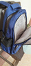 迪帅2025新款中学生书包男生初中生高中生超大容量背包男减负护脊男款 宝蓝色（送闪电熊） 大号（适合初中生/高中生） 实拍图