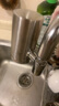 德克史帝夫家用厨房水龙头净水器自来水前置过滤器304不锈钢龙头净水器德思德克史蒂夫净水龙头 1机6芯（阻垢活性炭）赠过滤花洒 实拍图