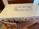 欧式茶几桌布布艺长方形客厅茶几布现代简约奢华高档台布餐桌罩套 灰咖双花 120*180cm:适用80*140 实拍图