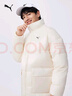 彪马（PUMA）加厚隔冷保暖轻盈短款棉服男秋冬运动休闲上衣外套687432 雪白色-80 S (170/92A) 实拍图