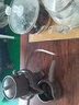 瓷牌茗茶具 紫砂自动茶具整套家用懒人泡茶器石磨茶壶茶杯茶宠功夫茶具套装 紫砂文竹自动茶具 7件 实拍图
