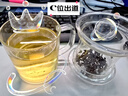 富光泡茶杯茶水分离玻璃杯办公室喝茶杯子男士个人花茶杯水杯公道杯 实拍图