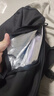 马可·莱登大容量书包男双肩包笔记本电脑包商务出差旅行MR7080炫酷黑加大款 实拍图