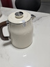 美的（Midea）艺术家电热水壶  烧水壶自动断电保温一体  1.6L大容量电热水壶 316L不锈钢恒温壶 精准控温 63-Q 实拍图