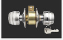 虎顿（HOTUN）门锁通用型球形锁不锈钢室内卧室卫生间老式房门木门锁5831大球 实拍图