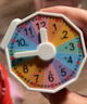 猫太子数字算数魔方计数器一二年级儿童加减乘除数学教具学生钟表模型时钟闹钟学习器幼儿园时间认知益智教具 实拍图
