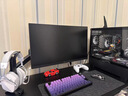 AOC 23.8英寸 100Hz超频120Hz IPS HDMI低蓝光不闪 HDR可壁挂 三边微边超薄节能办公电脑显示器24B35H 实拍图