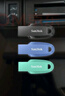 闪迪（SanDisk）256GB USB3.2 U盘 CZ550黑色 安全加密 数据恢复 学习办公电脑车载 小巧便携 高速大容量优盘 实拍图