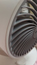 艾美特（AIRMATE）空气循环扇家用节能小型落地电风扇四季循环对流换气桌面小风扇大风量宿舍台式摇头轻音电扇 X28 实拍图
