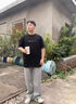 歌朴伟纯棉短袖T恤男夏季薄款宽松透气五分落肩袖内穿打底衫上衣服男 STAY黑色+1991深灰 （俩件装） XL（建议120-150斤） 晒单实拍图