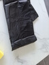 谷崎 理发围布成人剪发理发布家用发型师美发工具围脖防水溅不沾发 中大号-黑色-海绵梳子 实拍图