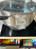 美厨（maxcook）蒸锅 304不锈钢26cm单层蒸锅 加厚复合底燃气炉电磁炉通用MCZ2241 实拍图