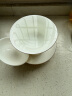 苏氏陶瓷（SUSHI CERAMICS）悬停马蹄三才盖碗羊脂玉描金德化白瓷功夫茶具泡茶碗茶备 实拍图